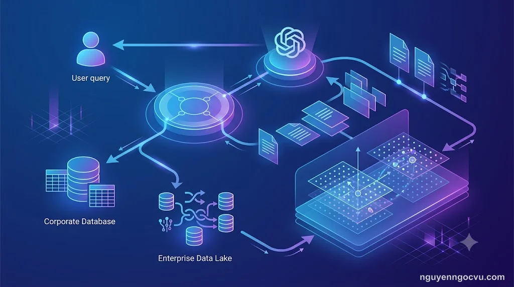 Hệ thống RAG kết nối AI với database doanh nghiệp